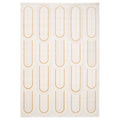 Amiah Retro vloerkleed - Forme Pavé abrikoos - 160x230 cm