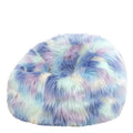 icon Kingston Kinderzitzak - Fluffy Pluche Imitatiebont - Eenhoorn