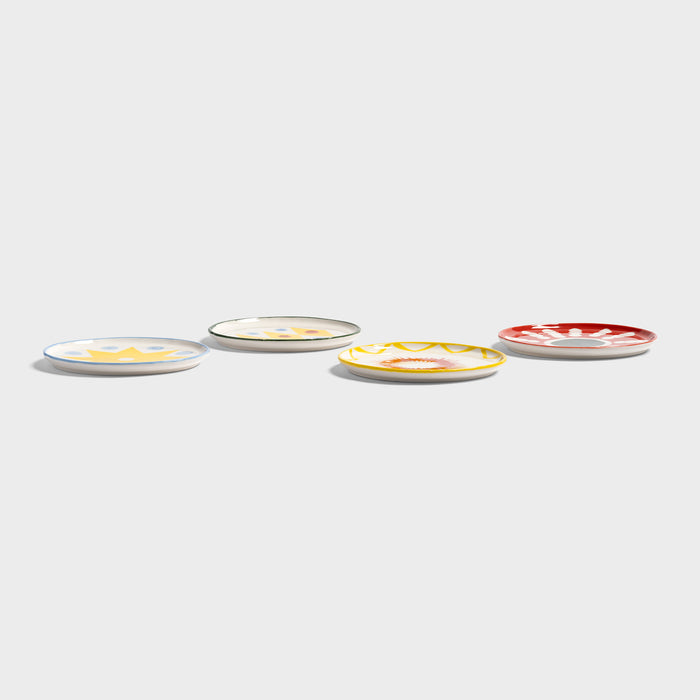 &k amsterdam Festivo Bord Ø 13 cm - Set van 4