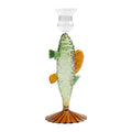 &k amsterdam Fish Kandelaar - Groen