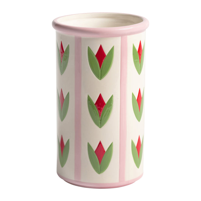 &k amsterdam Patch Vaas - Tulip