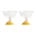 &k amsterdam Tulip Coupe 2 st. - Karamel
