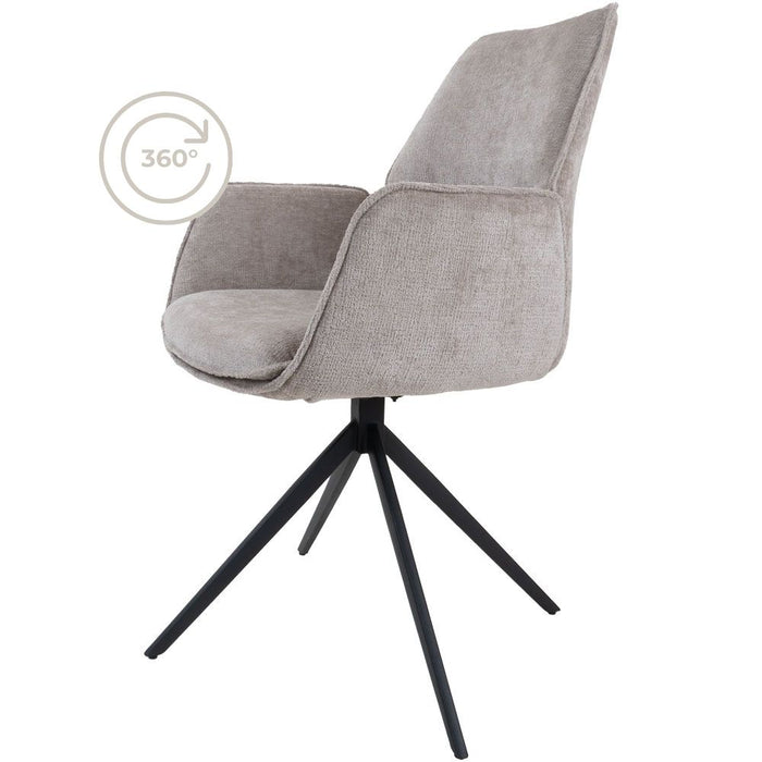 Home67 - Eetkamerstoel Miley - Perfect Harmony - Taupe