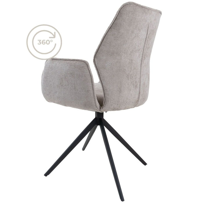 Home67 - Eetkamerstoel Miley - Perfect Harmony - Taupe