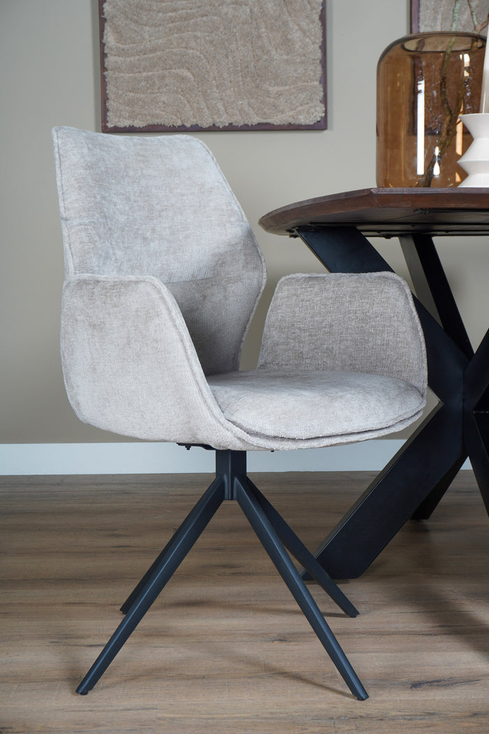 Home67 - Eetkamerstoel Miley - Perfect Harmony - Taupe