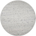 Veer Carpets - Vloerkleed Steve Licht Grijs Rond ø160 cm