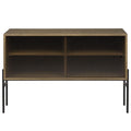 Hifive 100 dressoir H52 glas gerookt eiken