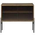 Hifive 75 dressoir H65 glas gerookt eiken