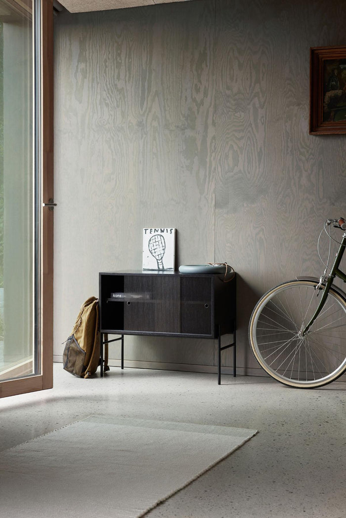 Hifive 75 dressoir H65 glas gerookt eiken