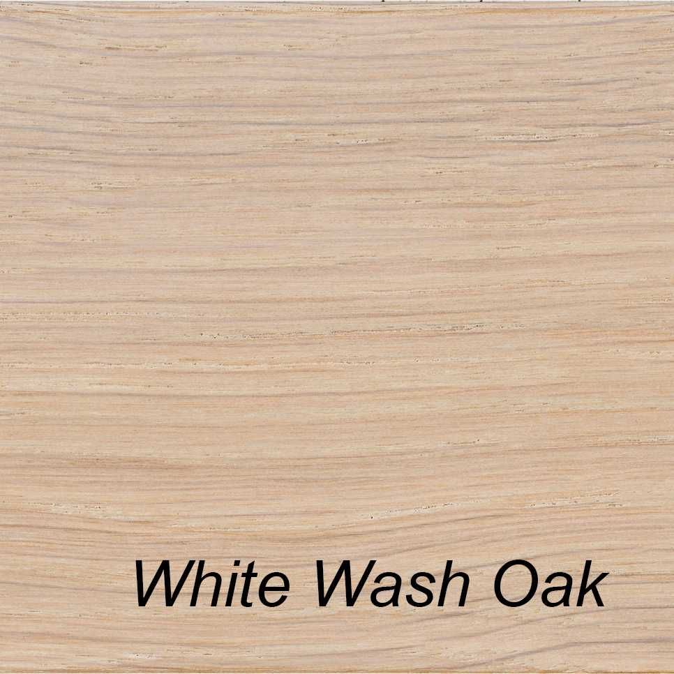 Crossings salontafel 80x80 met lectuurbak White Wash Oak