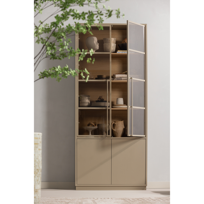 WOOOD Casa Buffetkast - Grenen - Mud - 236x101x40