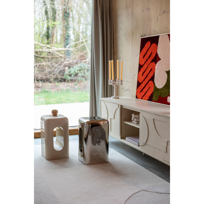 Zuiver Creek Bijzettafel Beige