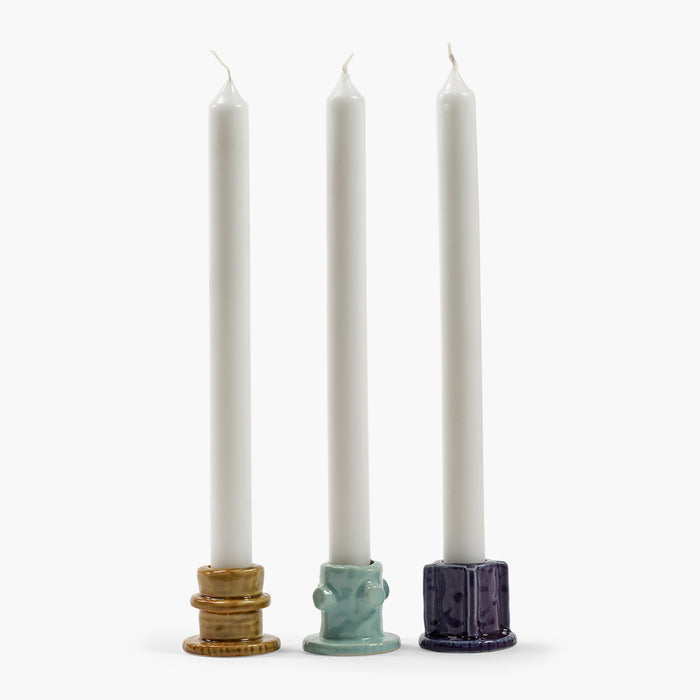 SERAX - Marie Michielssen - Glazed Molly Kandelaar 01 - Set van 3