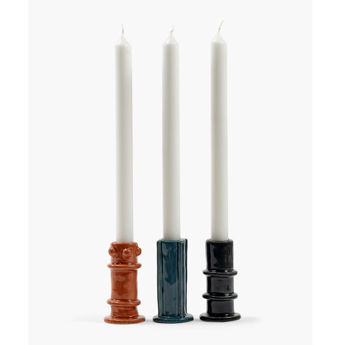 SERAX - Marie Michielssen - Glazed Molly Kandelaar 03 - Set van 3