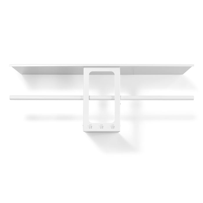 SPINDER DESIGN LUNO SMALL 100 Wandkapstok - Wit
