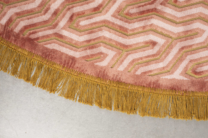 Bold Monkey I Feel So Soft vloerkleed rond 200' roze