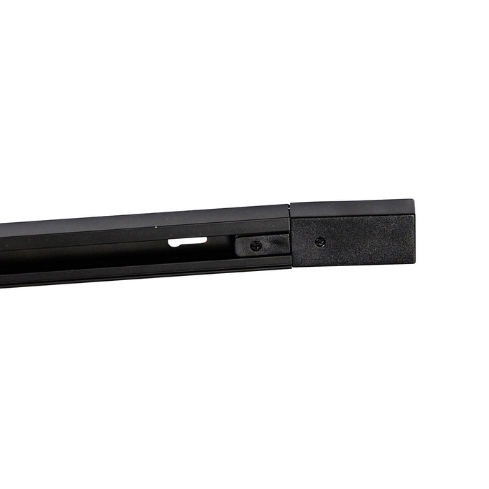 QAZQA Modern railsysteem met 5 spots donker brons 1-fase GU10 70mm -