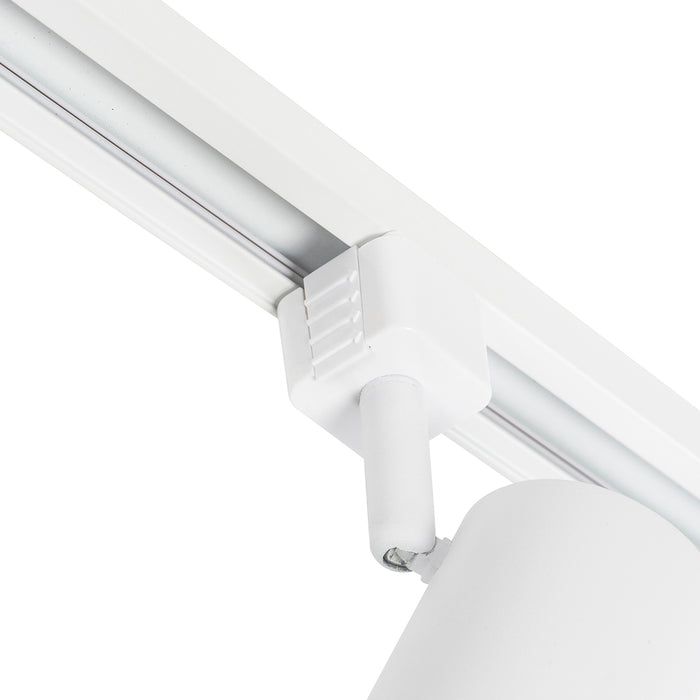 QAZQA Smart railsysteem met 10 spots wit 1-fase incl. 10 Wifi GU10