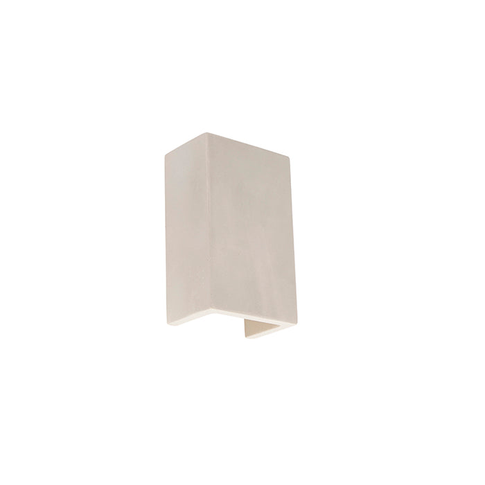 QAZQA Smart wandlamp grijs beton met lichteffect incl. Wifi G9 -