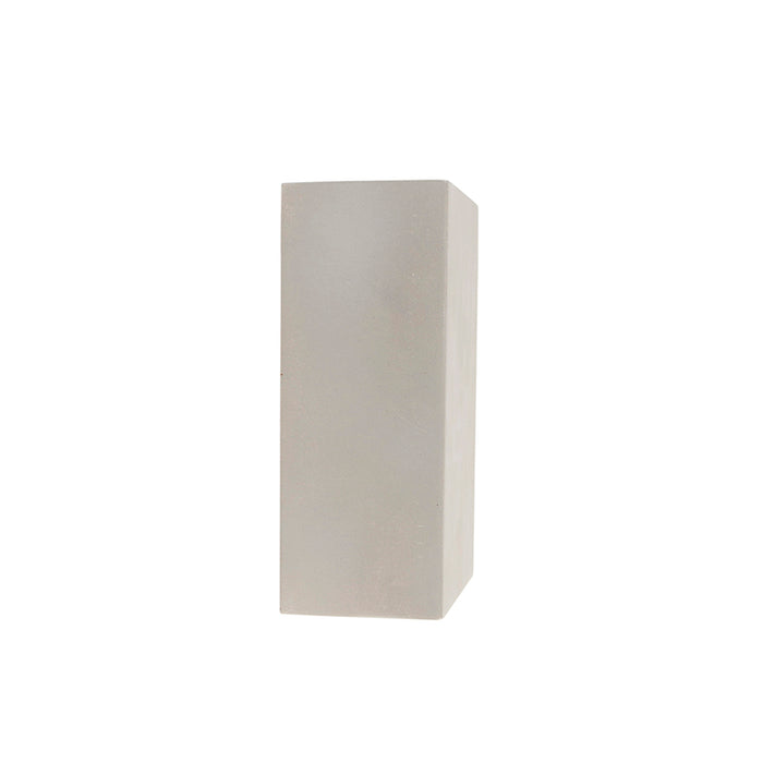 QAZQA Smart wandlamp grijs beton met lichteffect incl. Wifi G9 -