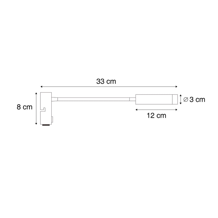 QAZQA Moderne wandlamp brons met USB-C poort - Gosna