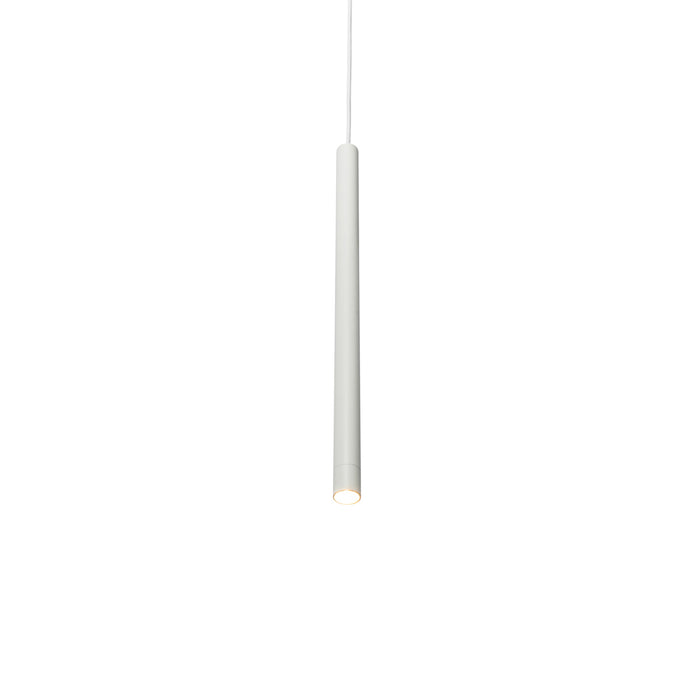 QAZQA Modern railsysteem met 5 hanglampen wit 1-fase - Iconic Frini