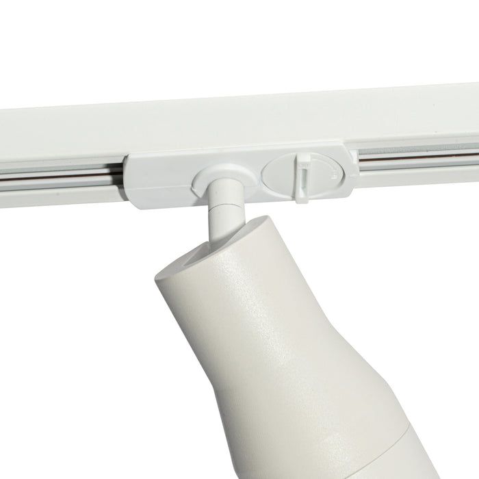 QAZQA Modern railsysteem met 5 spots wit 1-fase - Iconic Kohua