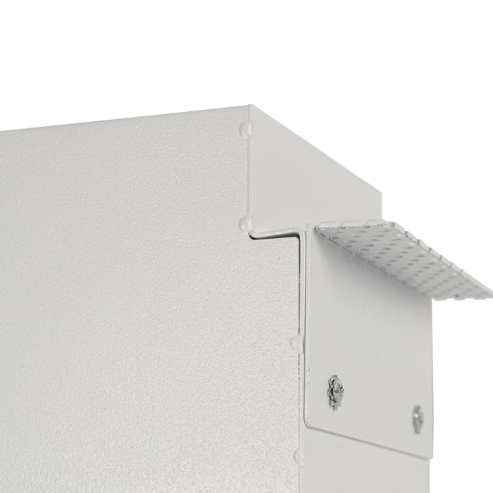 QAZQA Set van 6 inbouwspots wit GU10 70mm 2-lichts trimless - Oneon