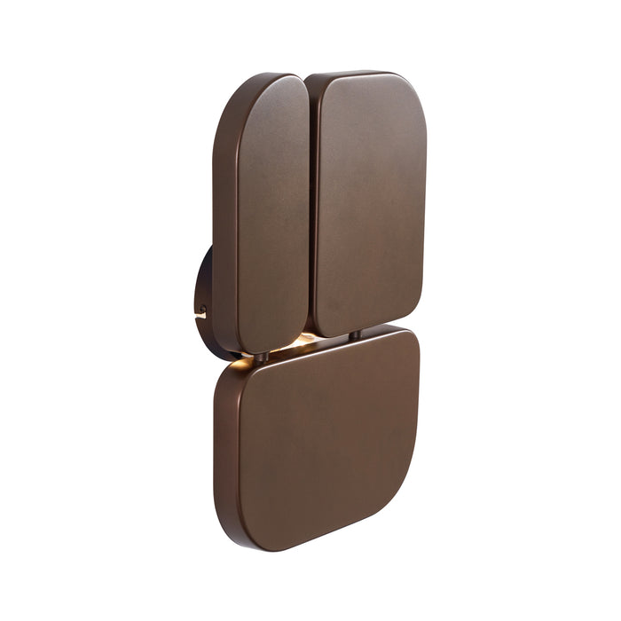 QAZQA Design wandlamp brons 3-lichts - Planes