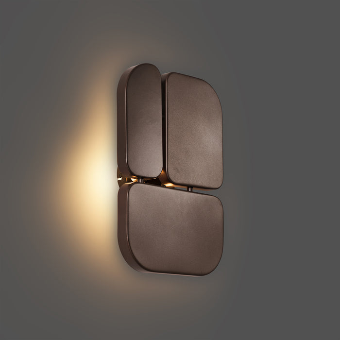 QAZQA Design wandlamp brons 3-lichts - Planes