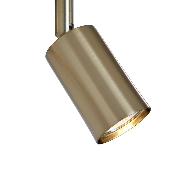 QAZQA Moderne wandlamp goud met USB-C kantelbaar - Rex