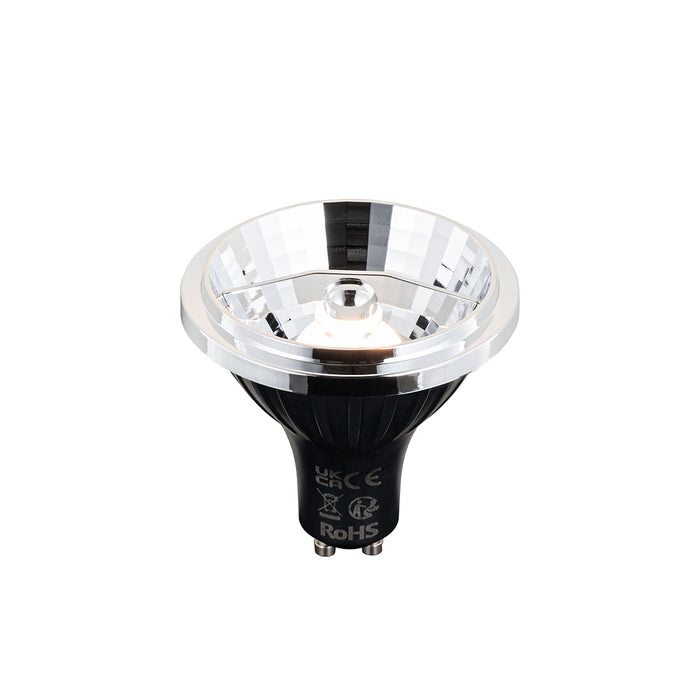 QAZQA Smart inbouwspot wit IP44 incl. Wifi GU10 70mm - Dept