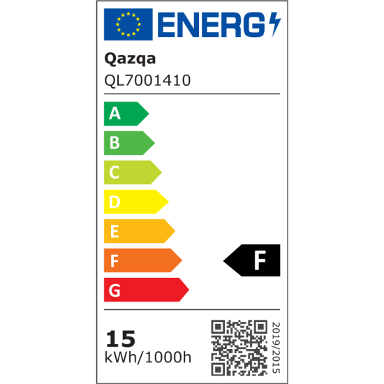 QAZQA Moderne plafondlamp zwart voor railsysteem 1-fase 15W 1170 lm