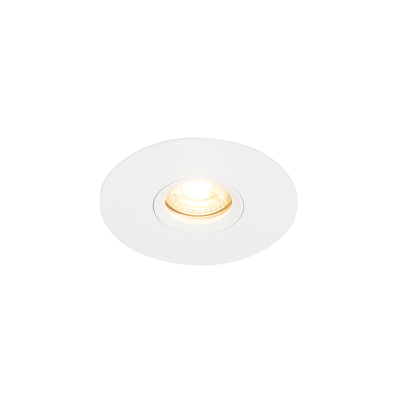 QAZQA Smart inbouwspot wit incl. Wifi GU10 50mm - Buco