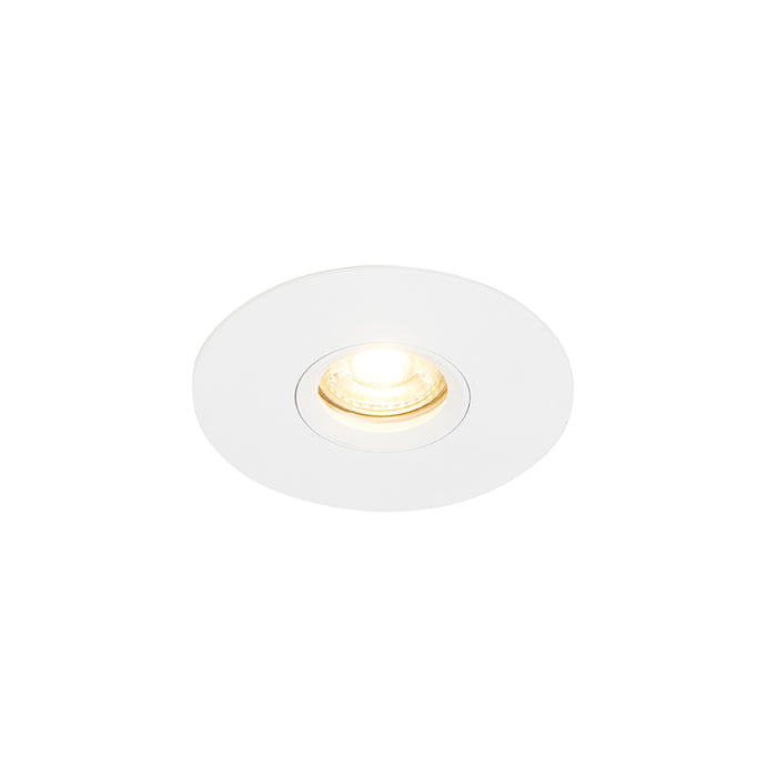 QAZQA Smart inbouwspot wit incl. Wifi GU10 50mm - Buco