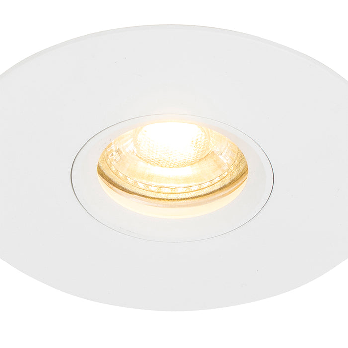 QAZQA Smart inbouwspot wit incl. Wifi GU10 50mm - Buco