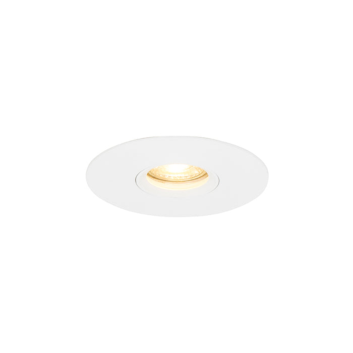 QAZQA Smart inbouwspot wit incl. Wifi GU10 50mm - Buco