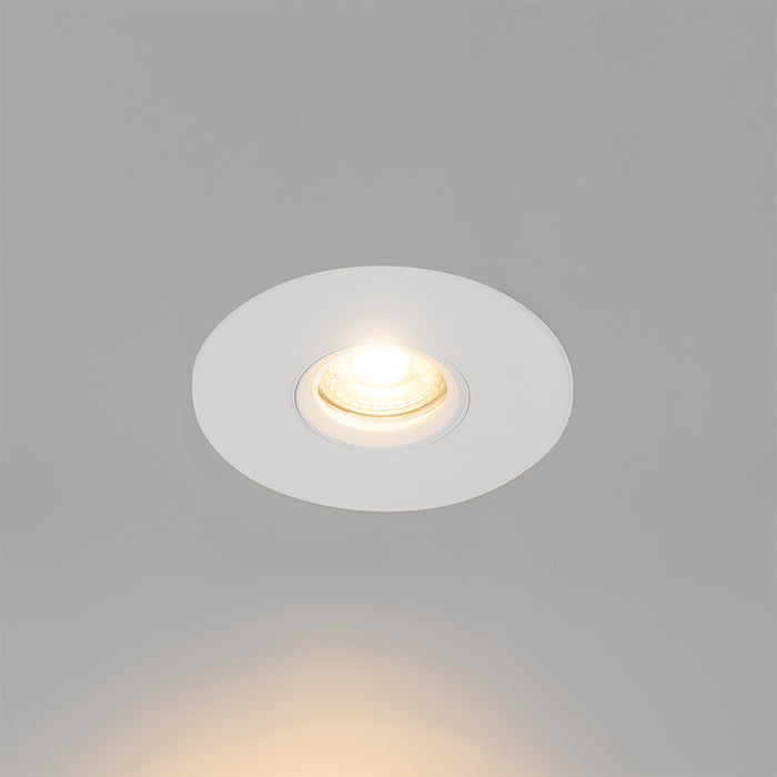 QAZQA Smart inbouwspot wit incl. Wifi GU10 50mm - Buco