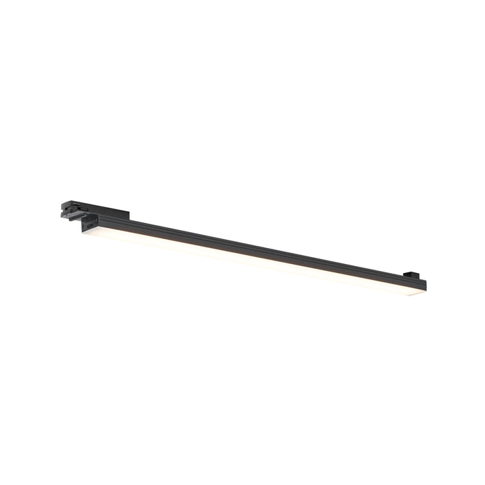 QAZQA Moderne plafondlamp zwart voor railsysteem 1-fase 15W 1180 lm