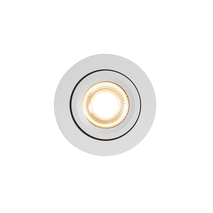 QAZQA Set van 6 moderne inbouwspots wit 8,2cm incl. LED IP54 ultra