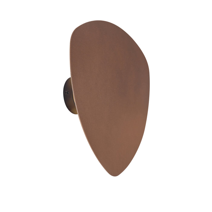 QAZQA Design wandlamp brons organisch 32cm 2-lichts - Pulley