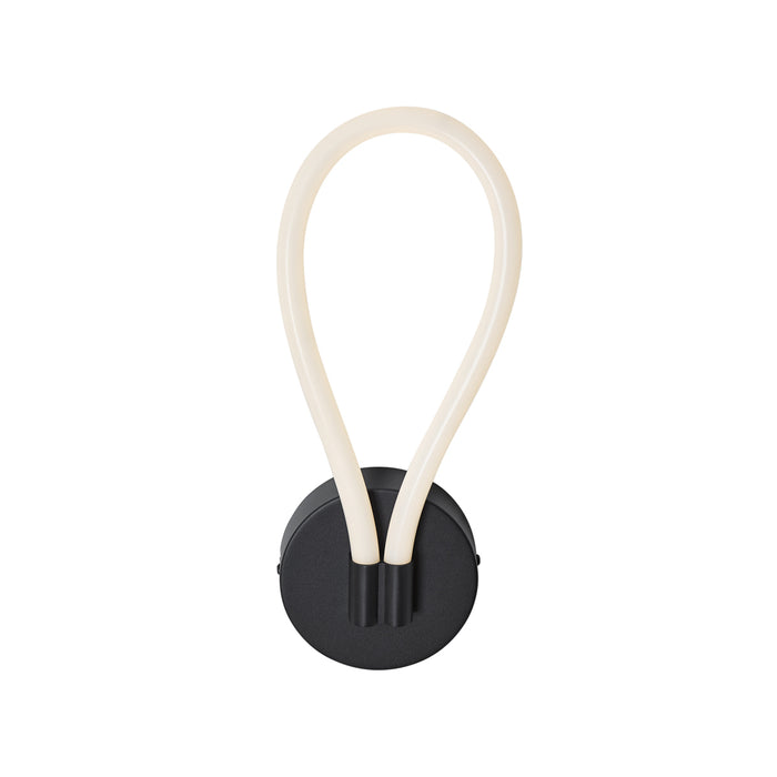QAZQA Moderne wandlamp zwart incl. LED 3-staps dimbaar - Keri