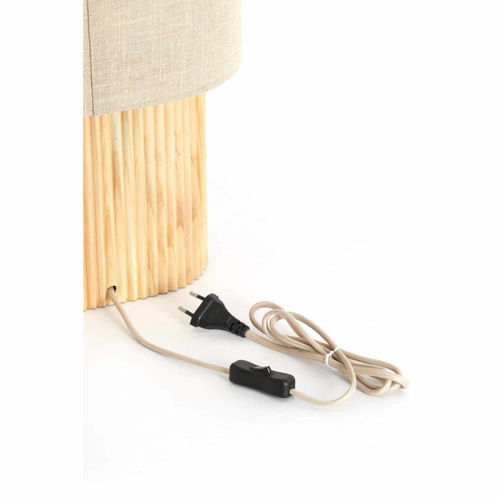 Light & Living Tafellamp Laslo - Bruin - 30x20x70cm