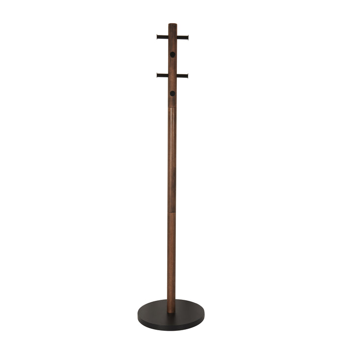 Umbra Pillar Kapstok - Zwart/Walnoot