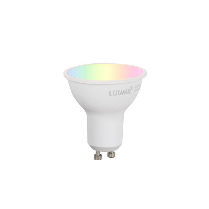 QAZQA Smart inbouwspot wit rond  IP44 incl. Wifi GU10 50mm - Xena
