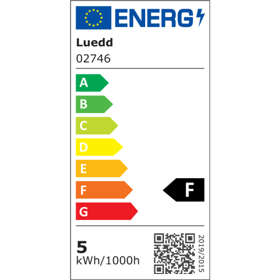 QAZQA Smart buitenlamp paal roestbruin 80 cm incl. Wifi P45 - Malios