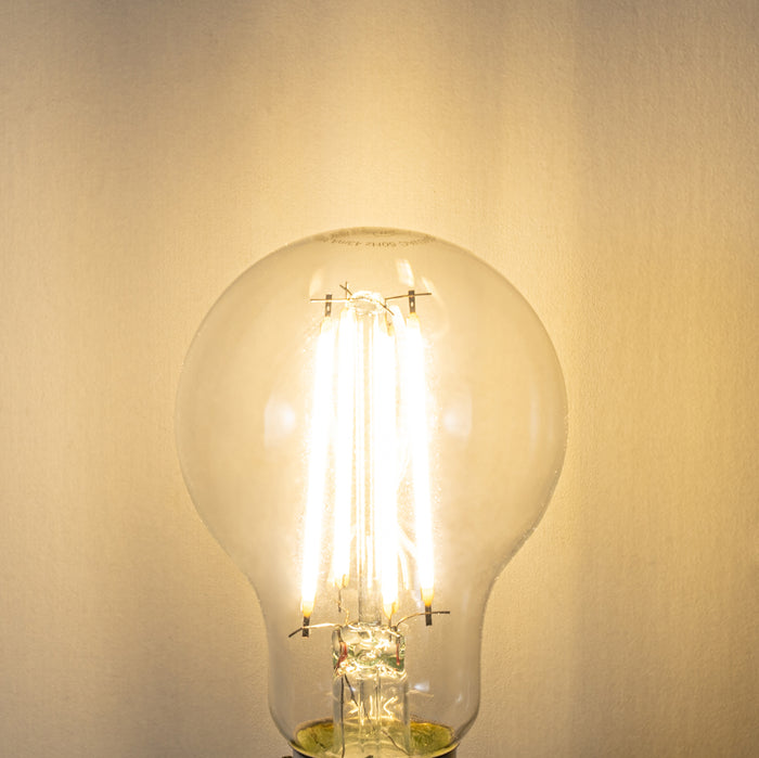 LUEDD Set van 5 E27 dimbare LED lampen A60 8W 900 lm 3000K