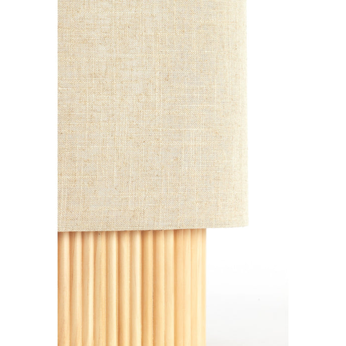 Light & Living Tafellamp Laslo - Bruin - 30x20x94cm