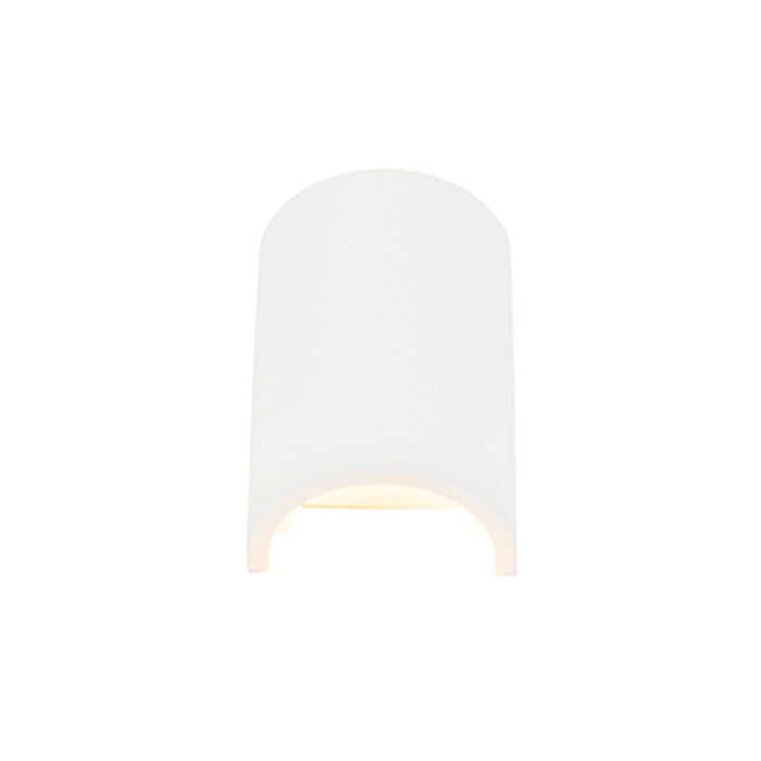 QAZQA Smart wandlamp wit rond incl. Wifi G9 - Colja Novo