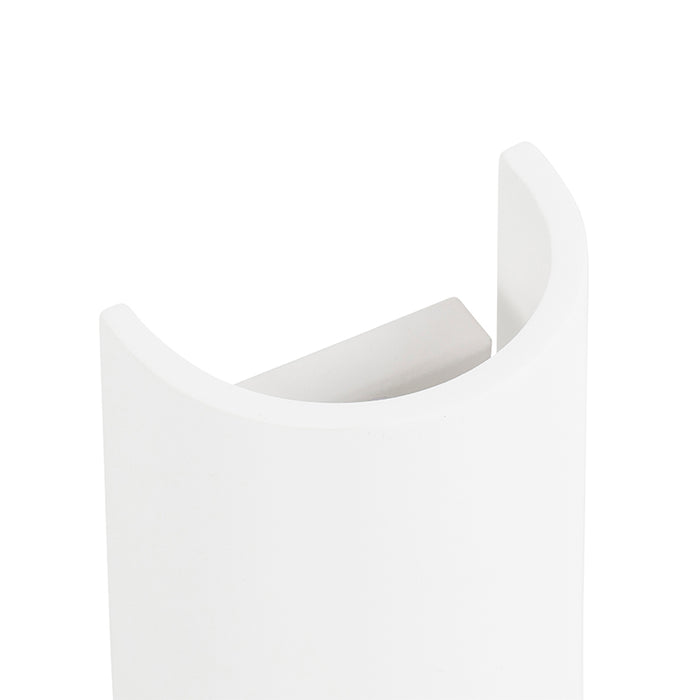 QAZQA Smart wandlamp wit rond incl. Wifi G9 - Colja Novo
